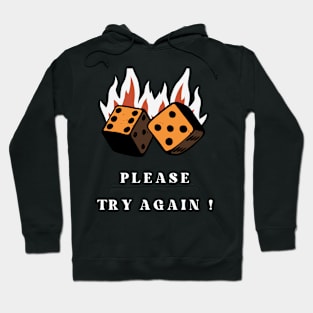 Flaming Dice Hoodie